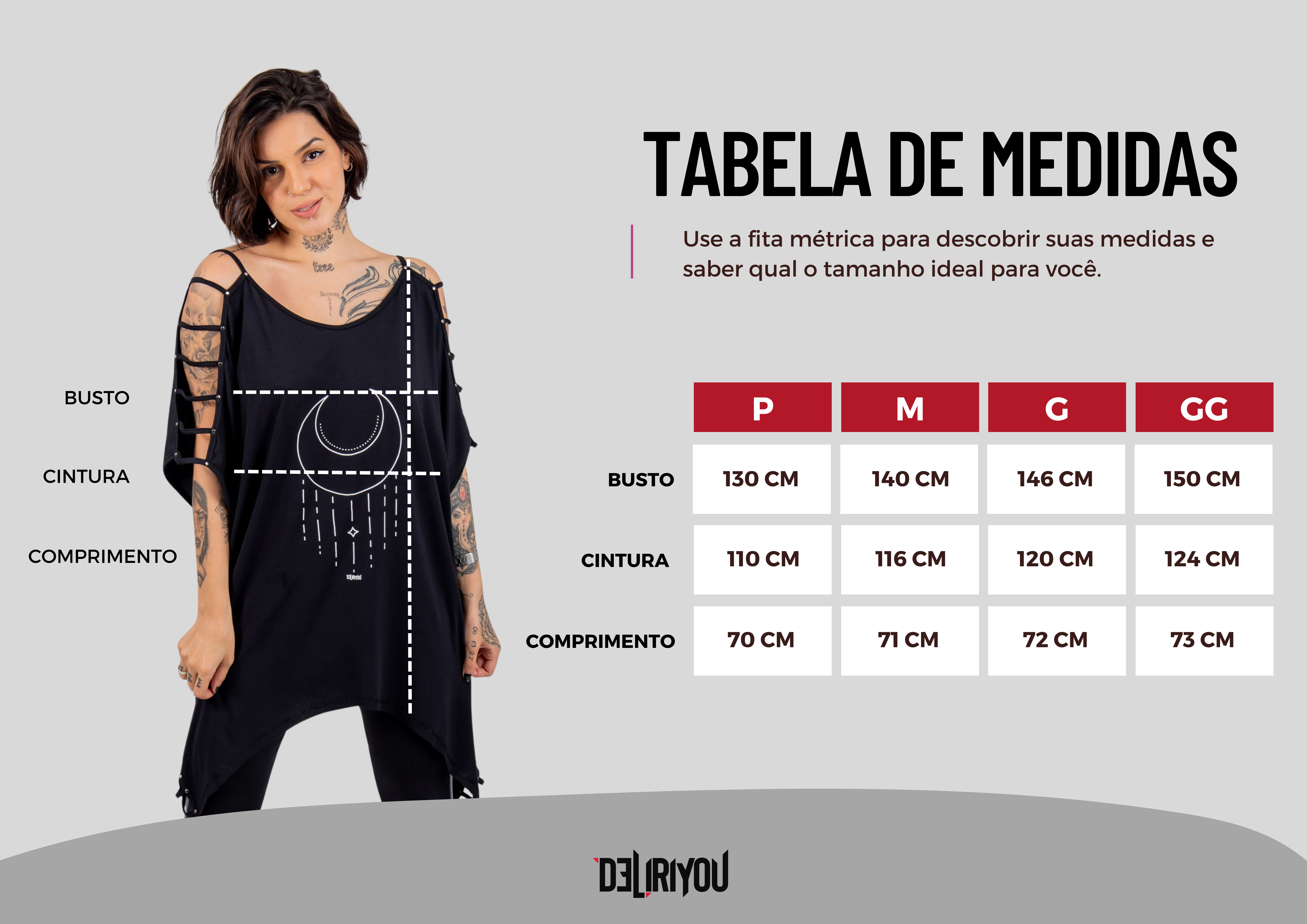 Tabela de medidas