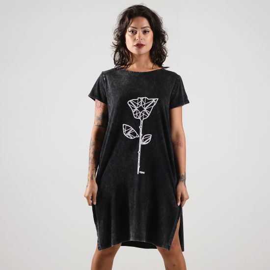 Blusa Max Estonada Rosa Geométrica