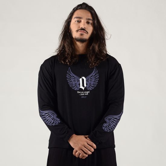 Blusa Angel Just Not Manga Longa