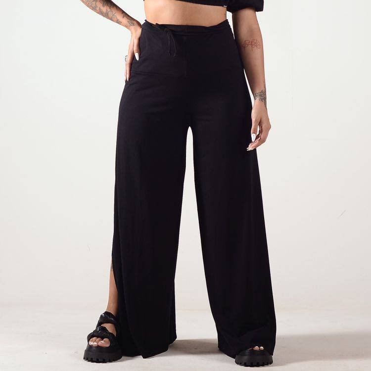 Calça Transpassada Black Visco - Deliriyou