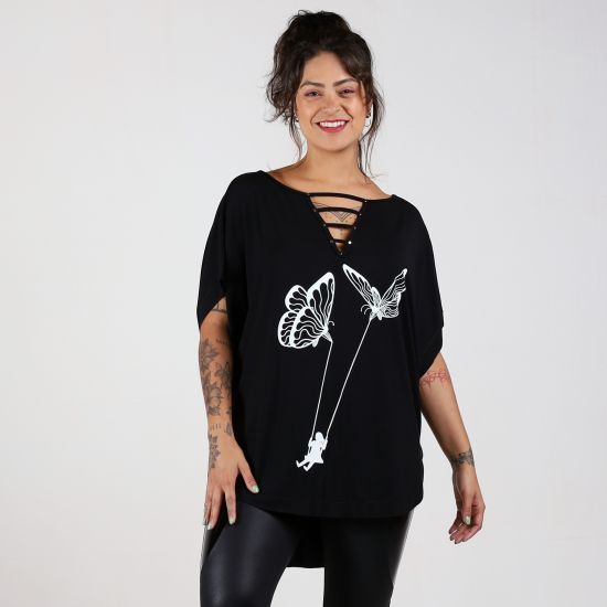 Blusa Max Balanço Da Borboleta