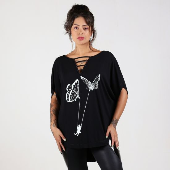 Blusa Max Balanço Da Borboleta