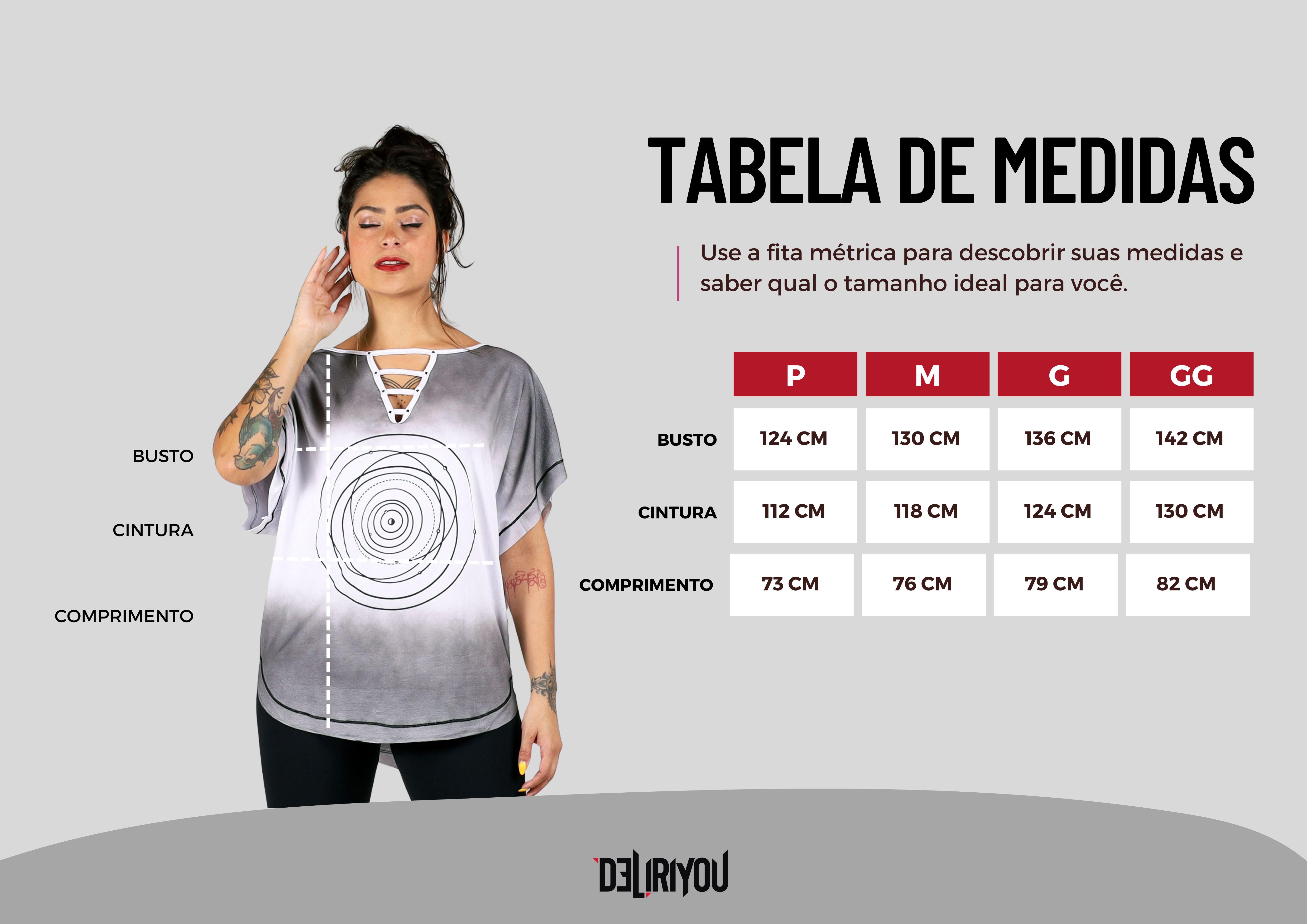 Tabela de medidas