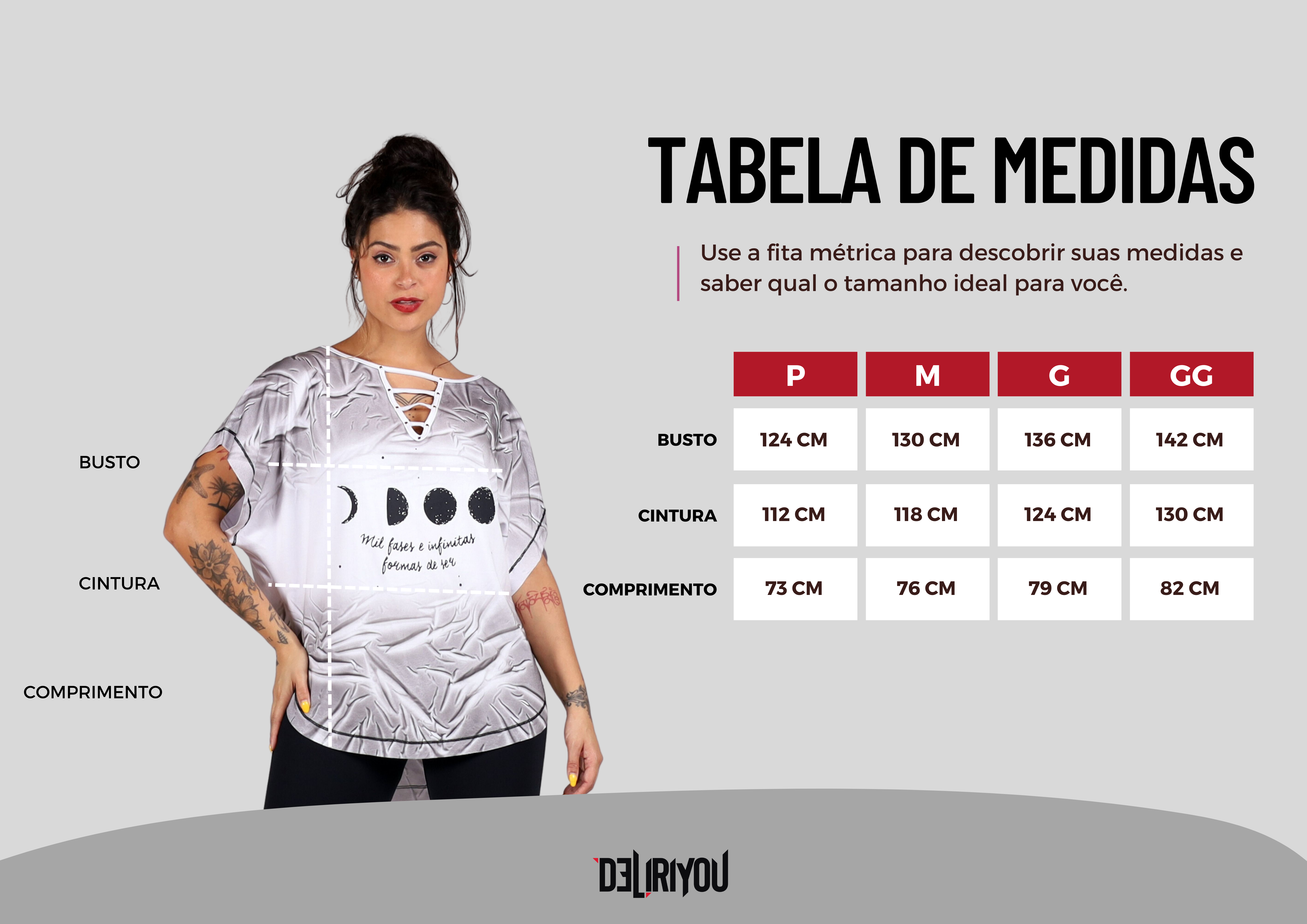 Tabela de medidas