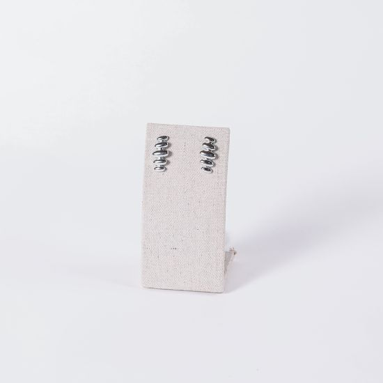 Brinco Bolas Chatas Prata