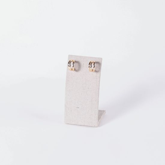 Brinco Argola Três Fios Dourada