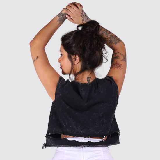 Blusa Lua E Cristais Estonada