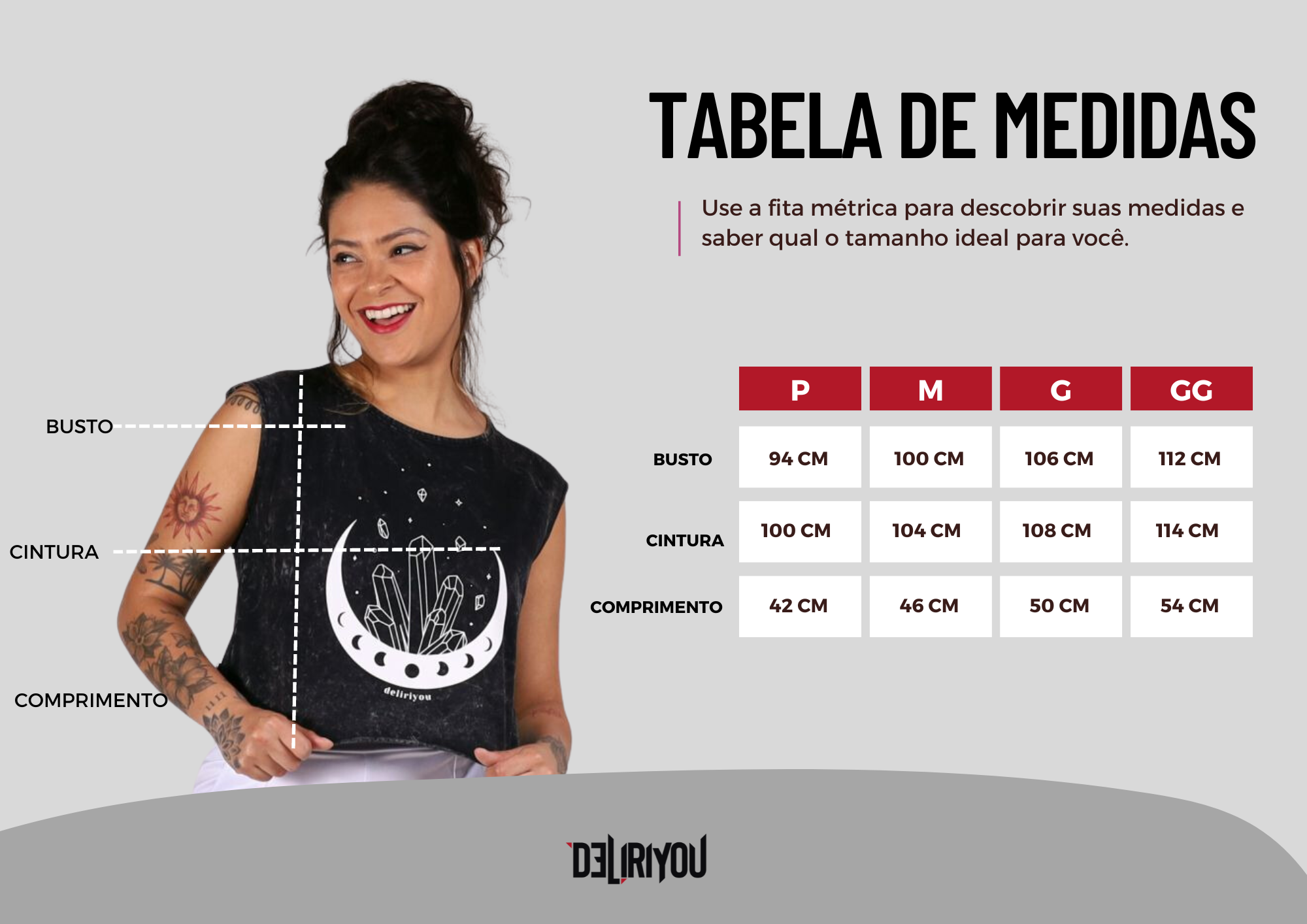 Tabela de medidas