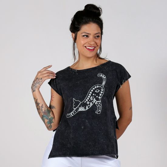 Blusa Cat Gypsy Estonada