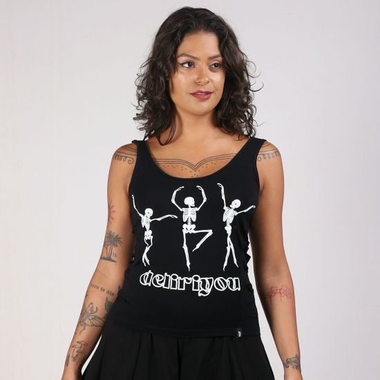 Blusa Skull Dancing Deliriyou