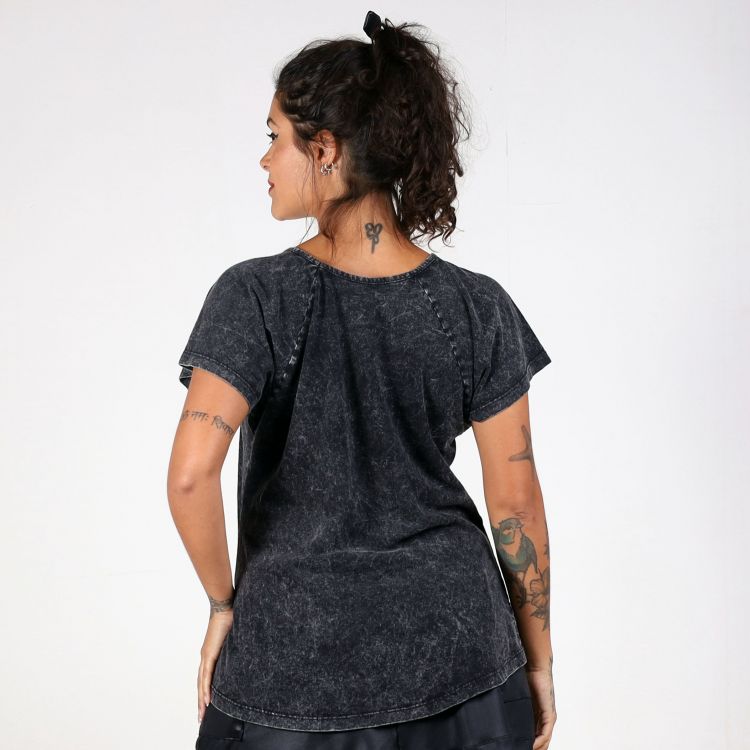 Blusa Estonada Skull Hardcore