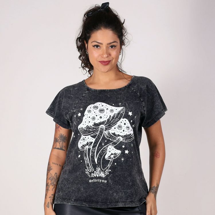 Blusa Estonada Magic Mushroom