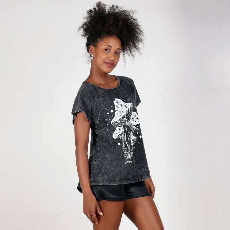 Blusa Estonada Magic Mushroom
