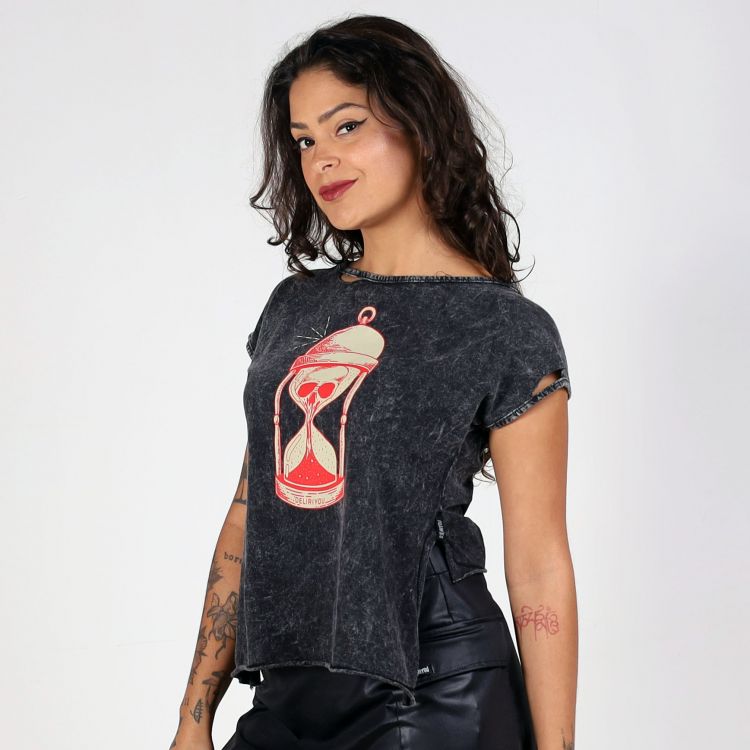 Blusa Estonada Ampulheta