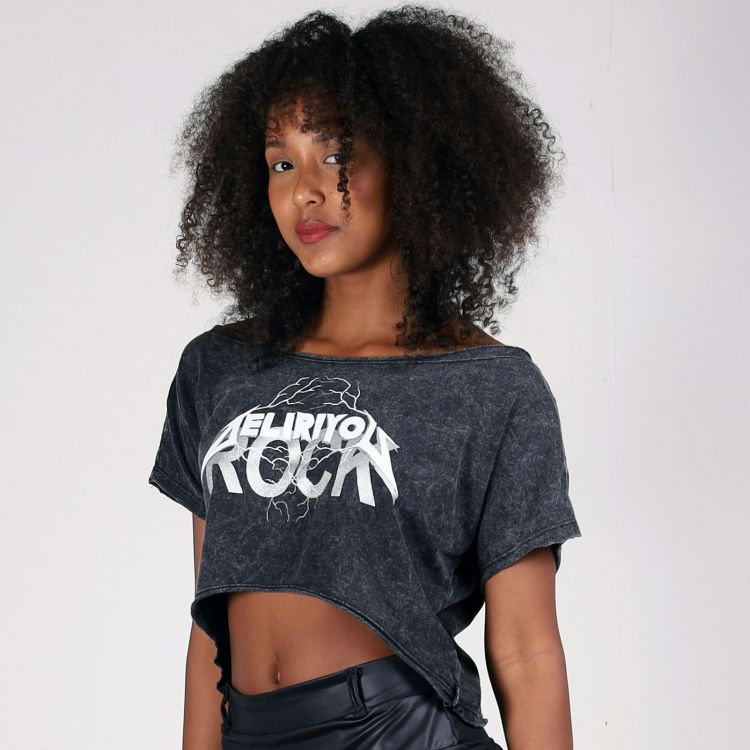 Cropped Estonado Deliriyou Rock