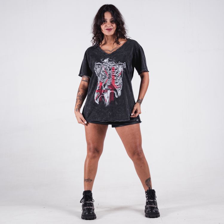 Blusa Estonada Guitar