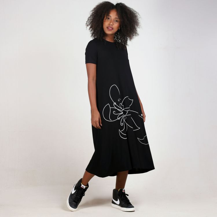 Vestido Amplo Flower