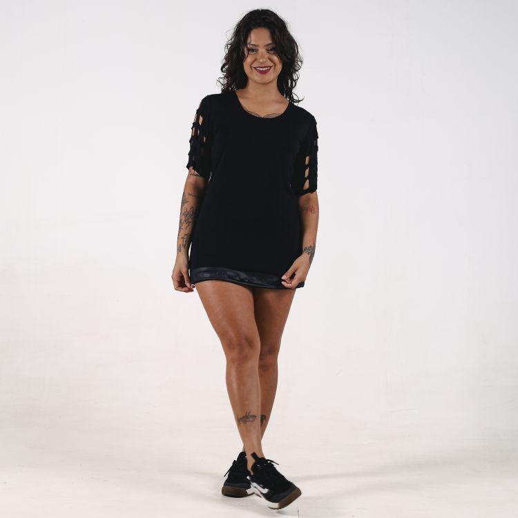 Blusa Grid Laser