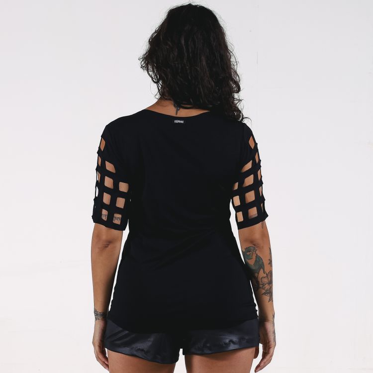 Blusa Grid Laser