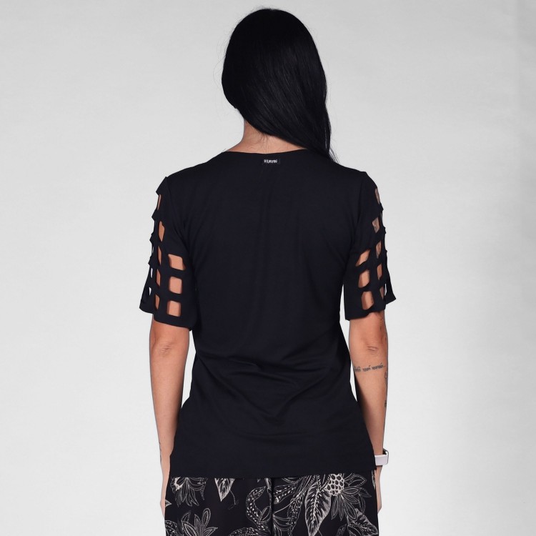 Blusa Grid Laser