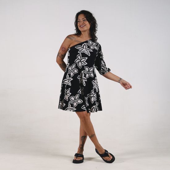 Vestido  Flower Ombro Só Deliriyou