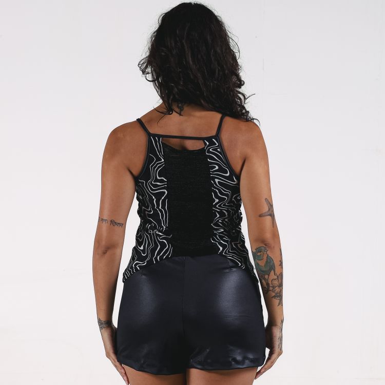 Blusa Flow Franja Deliriyou