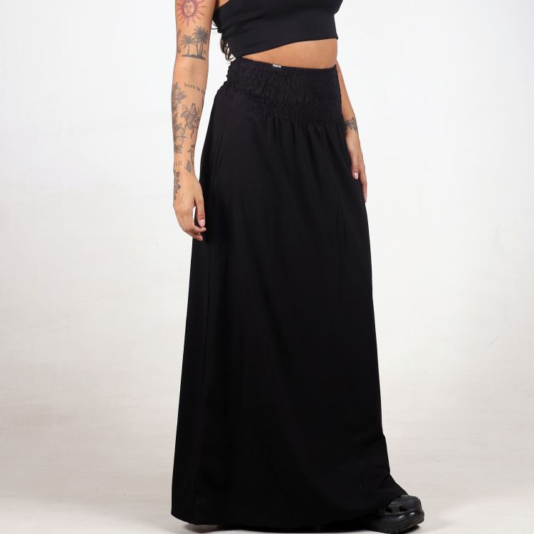 Saia Vestido Lastex Longa