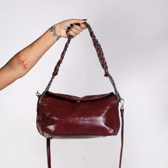 Bolsa Chain Mood Vinho