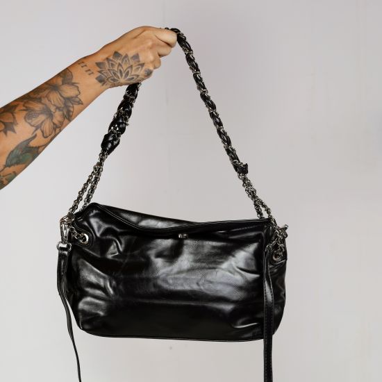 Bolsa Chain Mood Preta