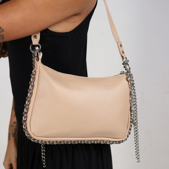 Bolsa Chain Essential Bege