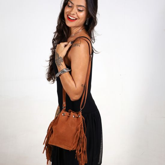 Bolsa Boho Soul Caramelo