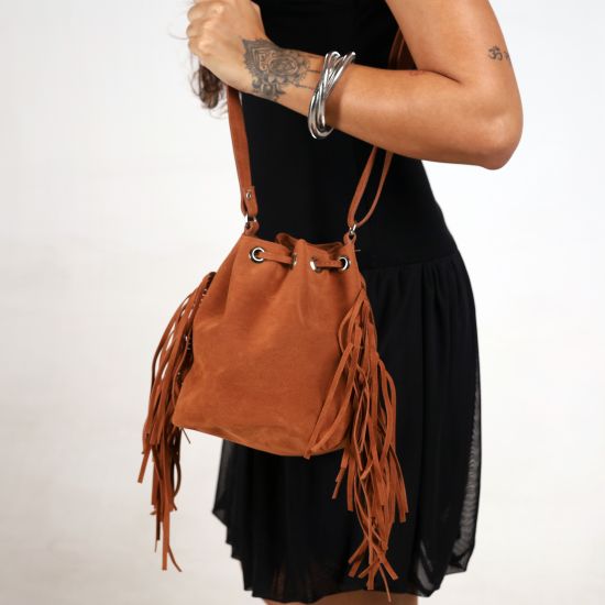 Bolsa Boho Soul Caramelo
