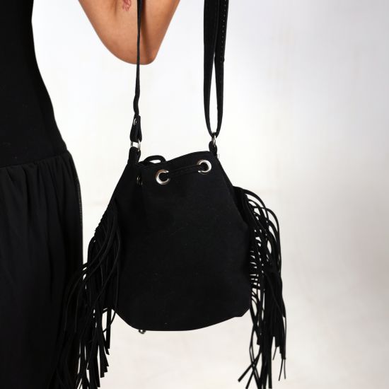 Bolsa Boho Soul Preta