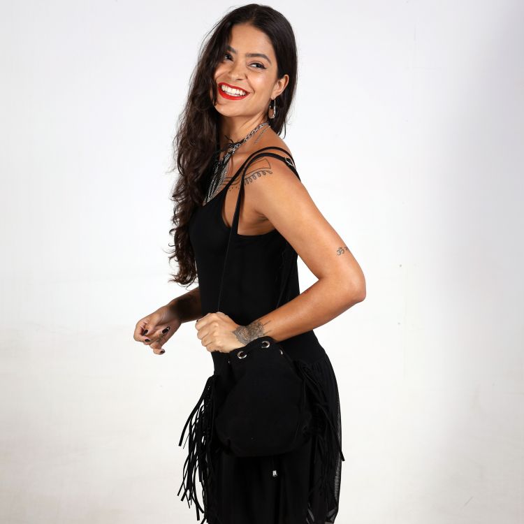 Bolsa Boho Soul Preta