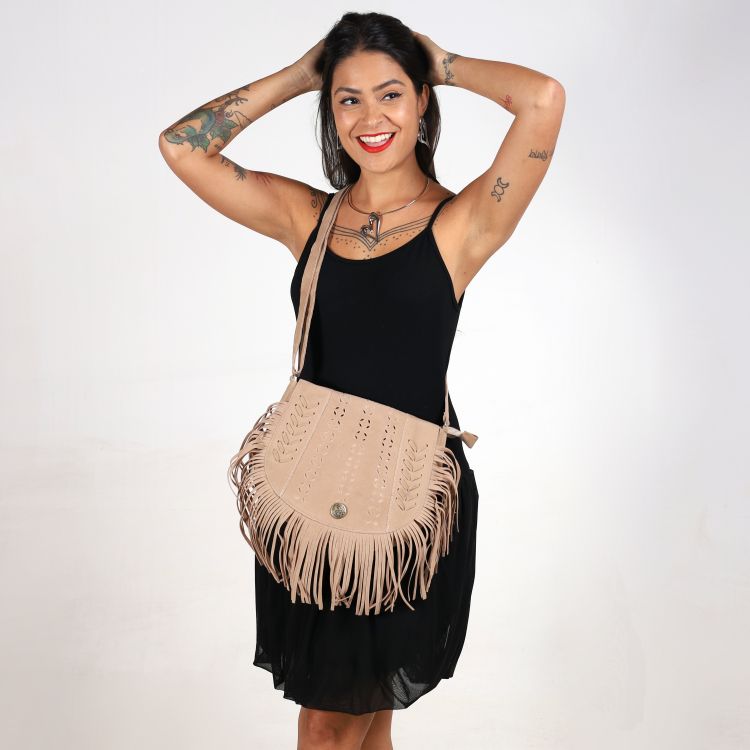 Bolsa Folk Spirit Bege