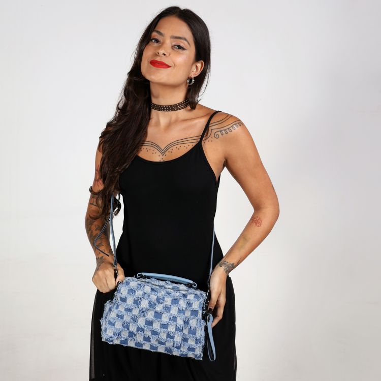 Bolsa Denim Pop Jeans Claro