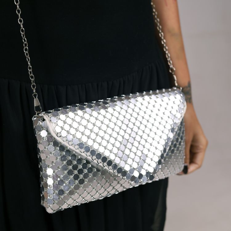 Bolsa Night Fever Prata