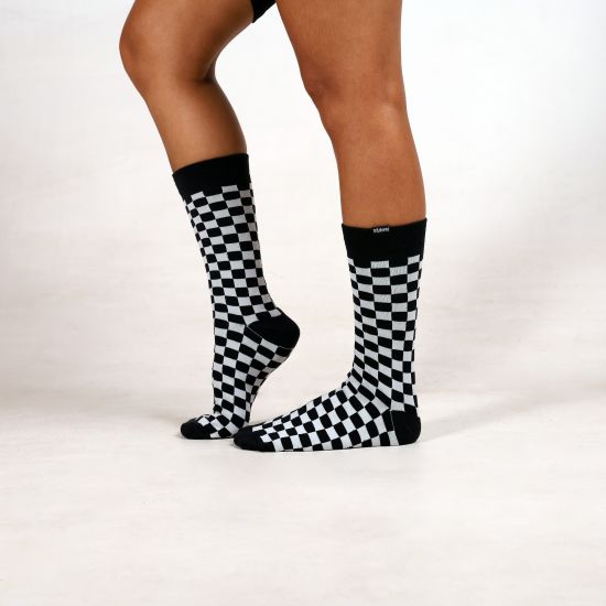 Meia Urban Checkerboard