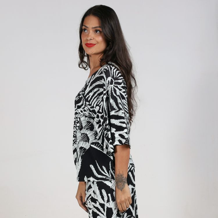 Blusa Animal Print Vibe