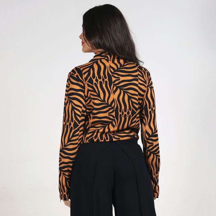 Blusa Animal Print Jungle Glow