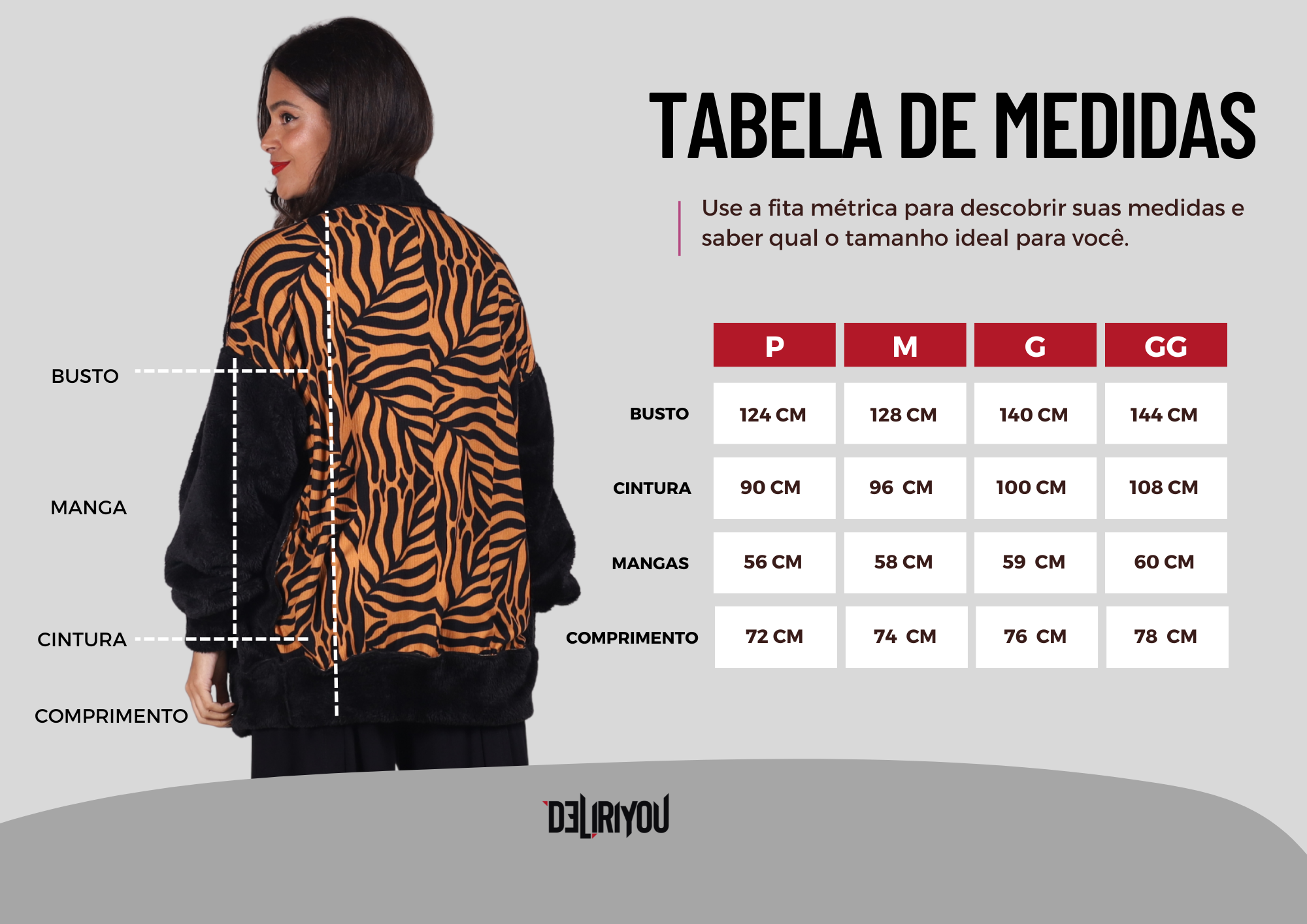 Tabela de medidas