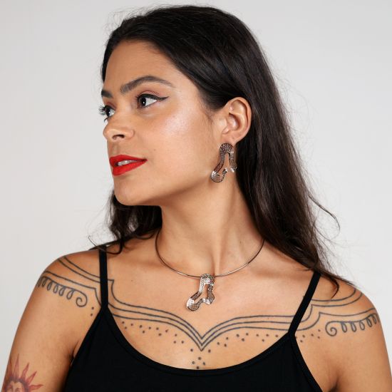 Colar Serpentina Glam