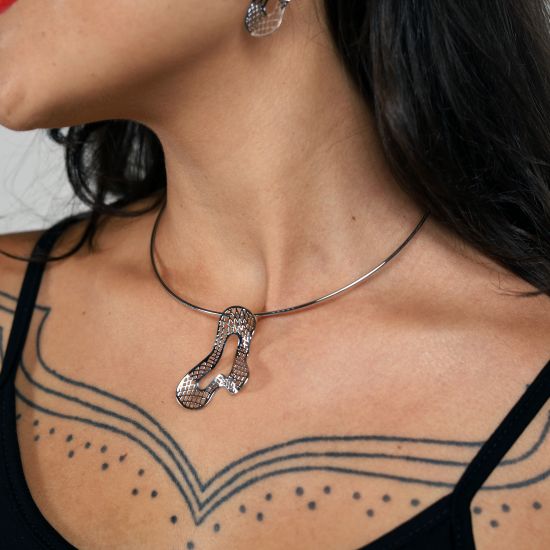 Colar Serpentina Glam