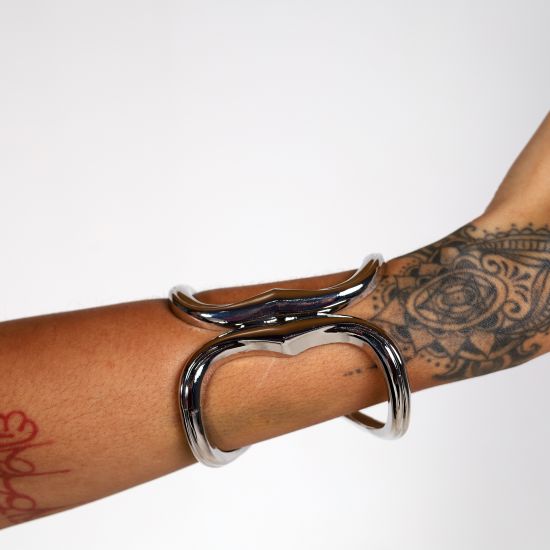 Bracelete Wave Chrome