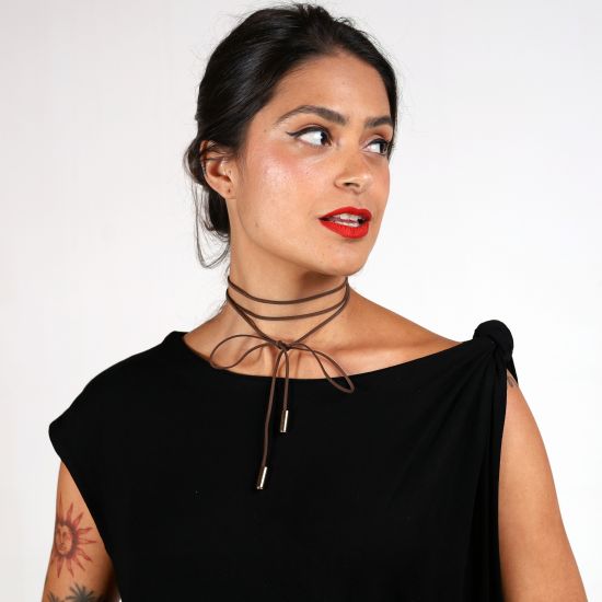 Choker Urban Rope Brown