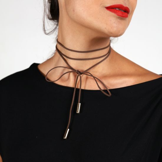 Choker Urban Rope Brown
