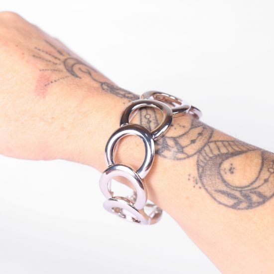 Pulseira Elos Prateados