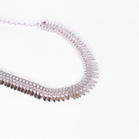 Colar Silver Spine