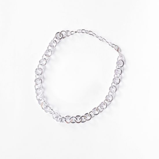 Corrente Silver Hoop Chain