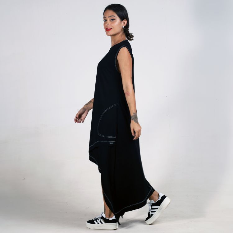 Vestido Midi Bicos Trend